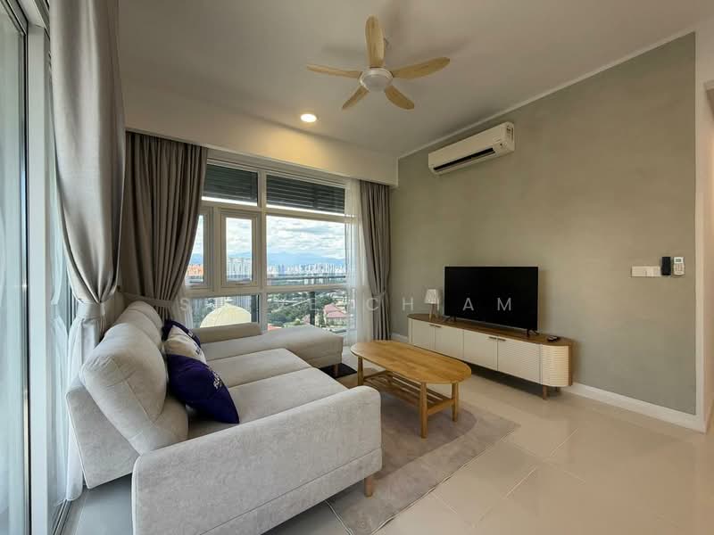 Servis Apartment untuk Disewa di Met 1 Residences - Steve Chiam - Living Room - PropertyGuru.com.my
