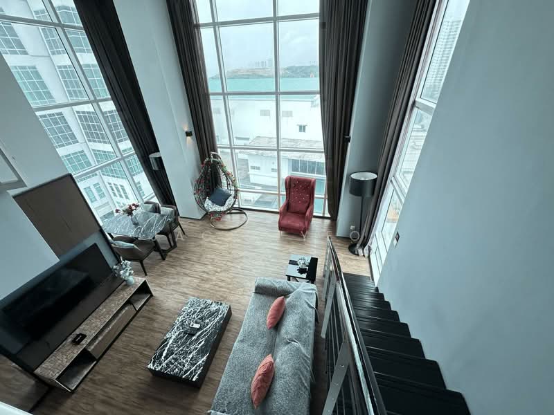 Service Residence for Sale at Maritime Suite - Jacky Yeoh - Living Room - PropertyGuru.com.my