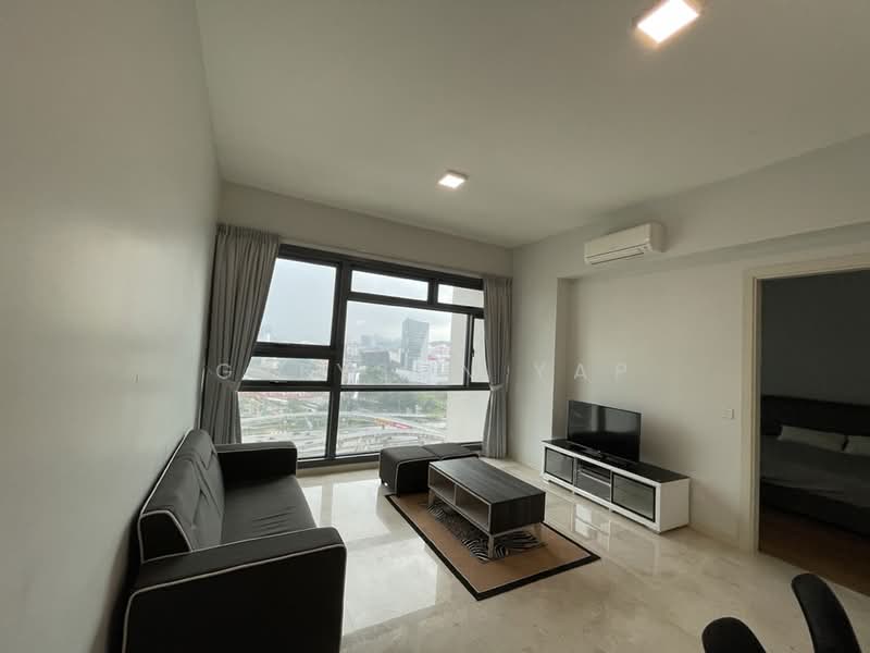 Servis Apartment untuk Dijual di Vogue Suites One - Greyson Yap - Living Room - PropertyGuru.com.my