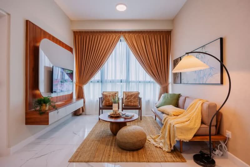 Condominium for Sale at Setia Seraya Residences - Lucus Goh - Living Room - PropertyGuru.com.my