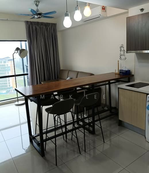 Servis Apartment untuk Disewa di HYVE - Mark Lee - Living Room - PropertyGuru.com.my