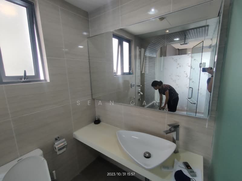 Servis Apartment untuk Disewa di Eve Suite / NZX Square - Sean Gan - Bathroom - PropertyGuru.com.my