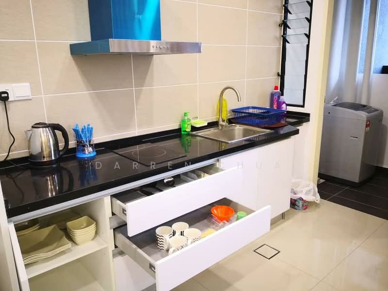 Servis Apartment untuk Disewa di D'Pristine - Darren Chua - Kitchen - PropertyGuru.com.my