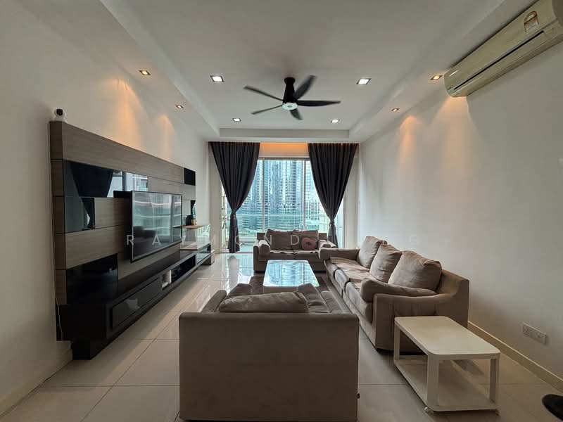 Condominium for Rent at The Park Residences 1 - Raymond Ling - Living Room - PropertyGuru.com.my
