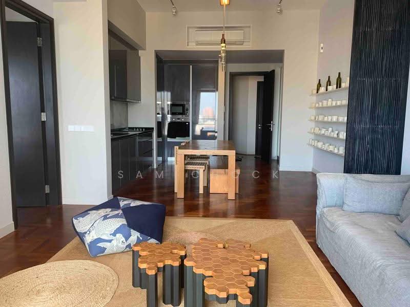 Service Residence for Sale at The Mews - Sam Chock - Living Room - PropertyGuru.com.my