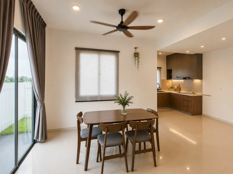 2-storey Terraced House for Rent in Bandar Gamuda Cove (Dengkil) - SY Lee - Dining Room - PropertyGuru.com.my