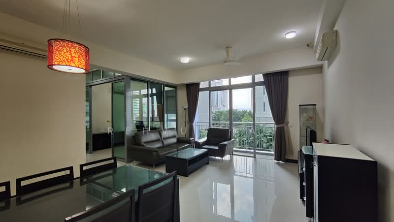 Kondominium untuk Disewa di Hampshire Residences - Rehvus Tan - Living Room - PropertyGuru.com.my