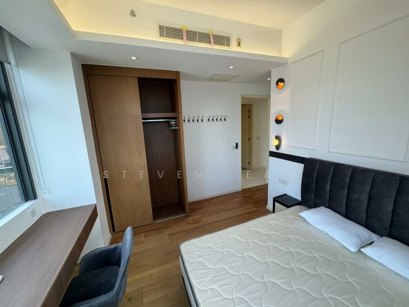 Service Residence for Rent at Tribeca - Steven Leaw - Master Bedroom - PropertyGuru.com.my
