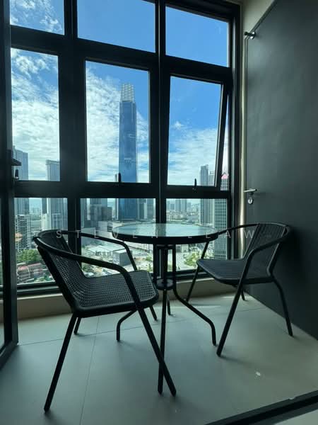 Service Residence for Rent at Tribeca - Steven Leaw - Balcony - PropertyGuru.com.my