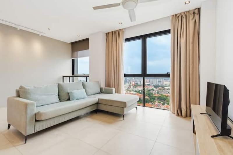 Apartment for Sale at Tangerine Suites - Lucus Goh - Living Room - PropertyGuru.com.my