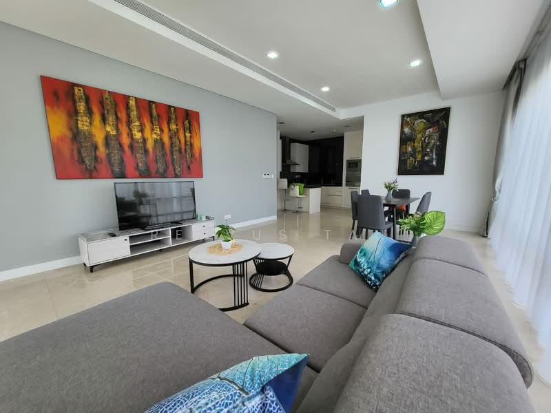 Condominium for Sale at Pavilion Residences - Rehvus Tan - Living Room - PropertyGuru.com.my