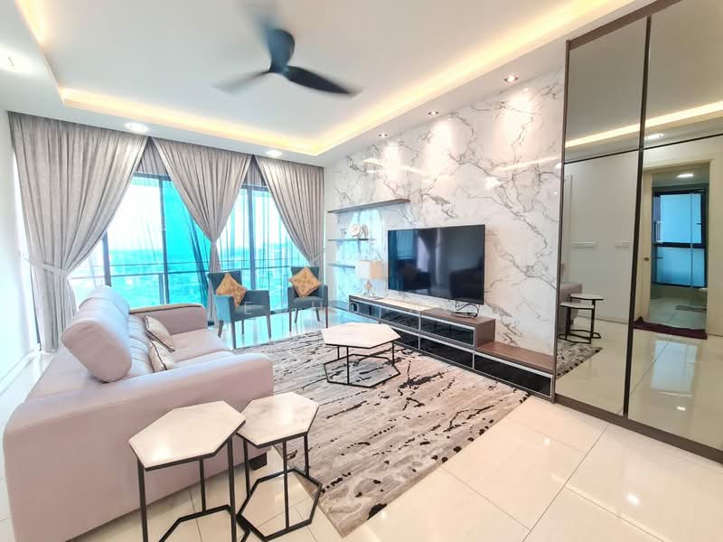 Condominium for Rent at One Central Park - Echo Ng - Living Room - PropertyGuru.com.my