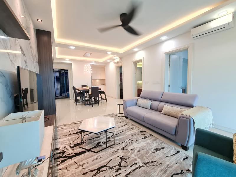 Condominium for Rent at One Central Park - Echo Ng - Living Room - PropertyGuru.com.my