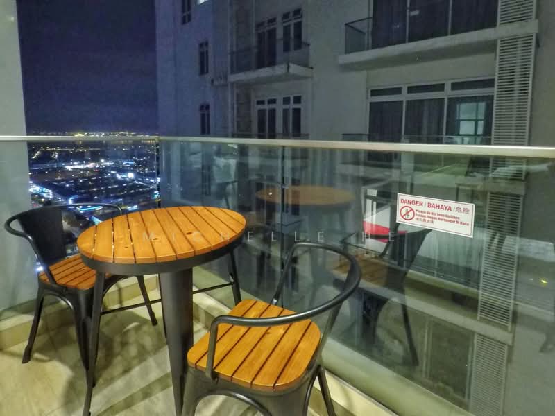 Kondominium untuk Dijual di KSL D'Esplanade Residence - Michelle He - Balcony - PropertyGuru.com.my
