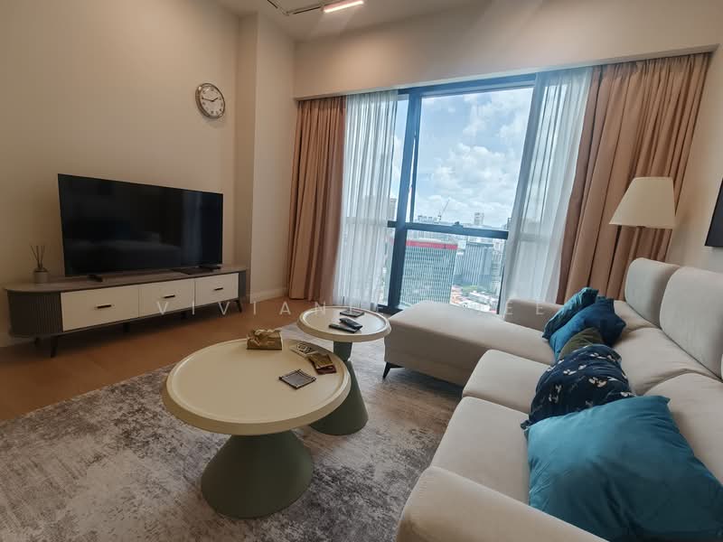 Service Residence for Sale at TRX Residences - Vivianie Chee - Living Room - PropertyGuru.com.my
