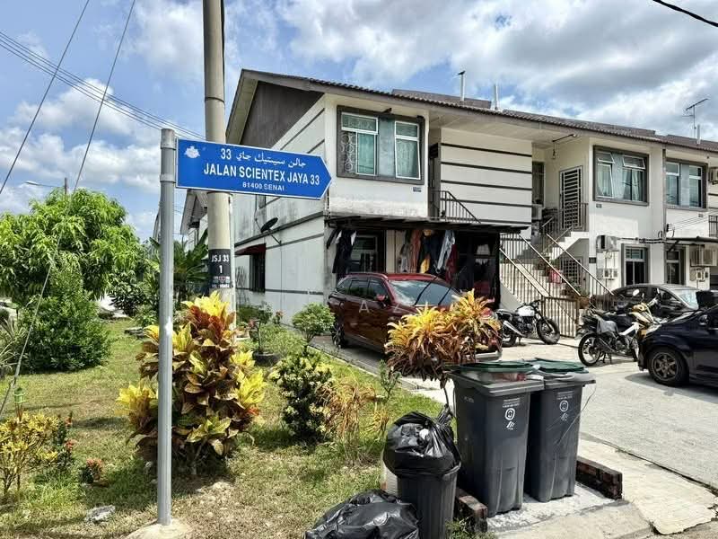 Rumah Bandar untuk Dijual di Taman Scientex Senai (Senai) - Ida Aziz - Exterior - PropertyGuru.com.my