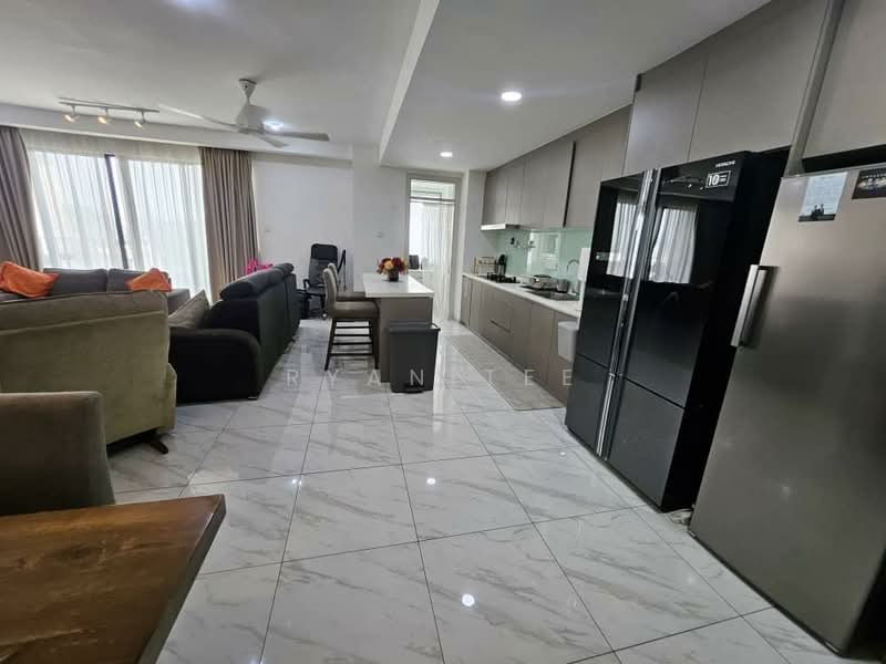 Condominium for Rent at South Brooks - Ryan Tee - Living Room - PropertyGuru.com.my