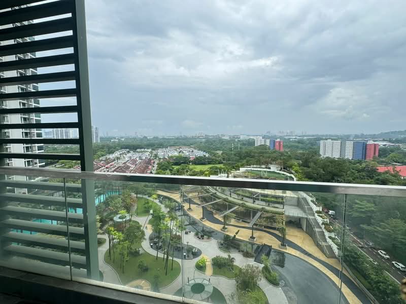 Service Residence for Rent at Green Haven - Oscar Wong - Balcony - PropertyGuru.com.my