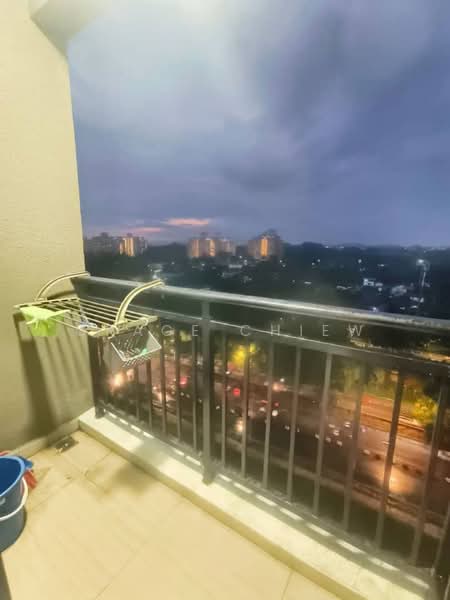 Service Residence for Sale at Country Garden Central Park - Grace Chiew - Balcony - PropertyGuru.com.my