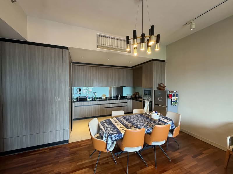 Service Residence for Sale at Straits Residences - Wei Chin Ooi - Dining area - PropertyGuru.com.my