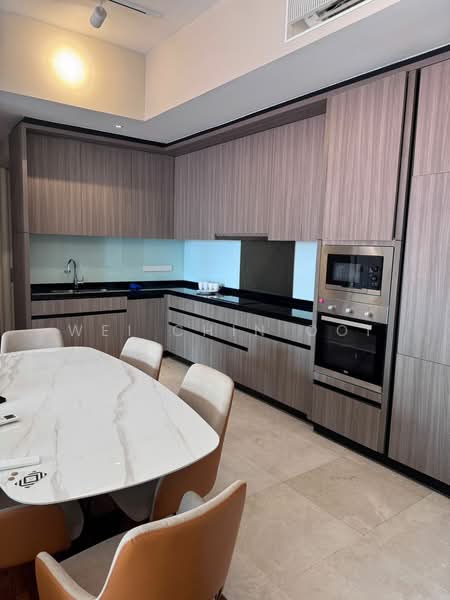 Service Residence for Sale at Straits Residences - Wei Chin Ooi - Kitchen - PropertyGuru.com.my