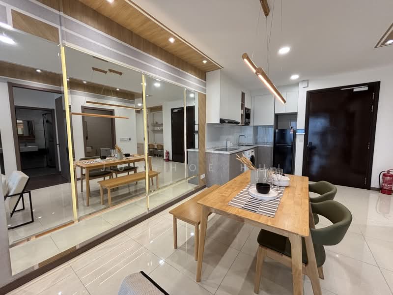 Condominium for Rent at Jesselton Twin Towers - Jun Hoe Hui - Dining Room - PropertyGuru.com.my