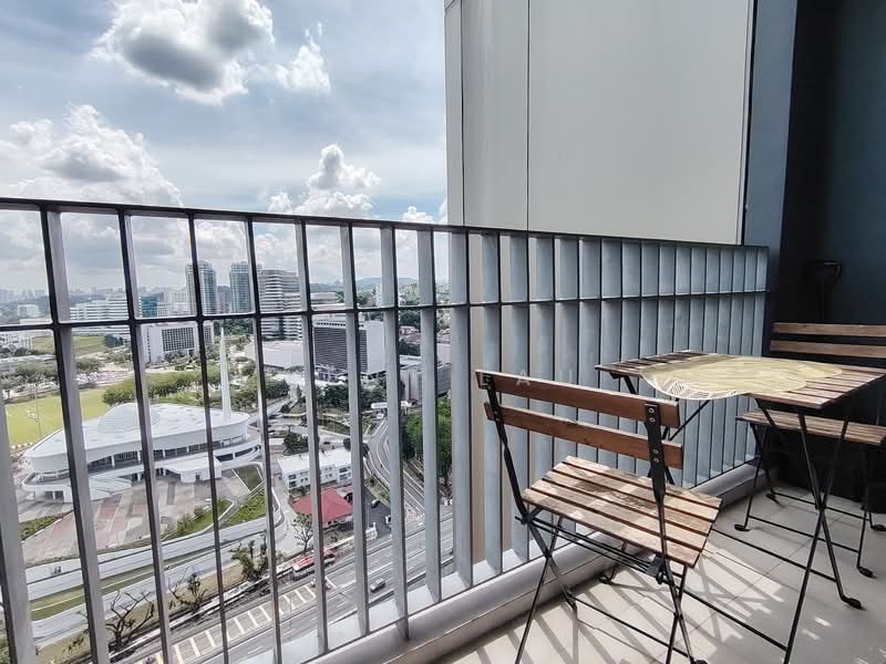 Servis Apartment untuk Dijual di ViiA Residences - Kent Lau - Balcony - PropertyGuru.com.my