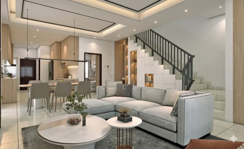 2-storey Terraced House for Sale in Taman Lestari Permai (Seri Kembangan) - CJ Lee - Living Room - PropertyGuru.com.my