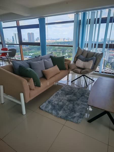 Service Residence for Rent at Pinnacle Kelana Jaya - Allen Tan - Living Room - PropertyGuru.com.my