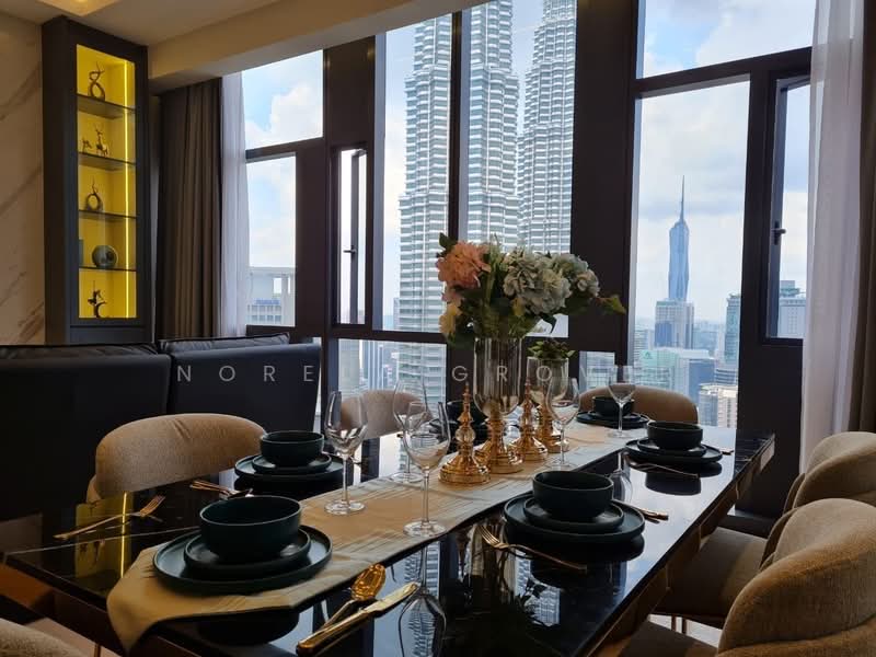 Servis Apartment untuk Dijual di Star Residences Two - Norela Grover - Dining Room - PropertyGuru.com.my