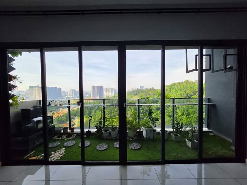 Condominium for Rent at Secoya Residence - Stanley Ho - Balcony - PropertyGuru.com.my