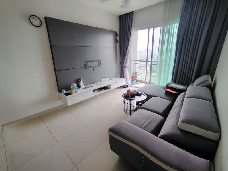 Servis Apartment untuk Disewa di Sentul Village - Den Ong - Living Room - PropertyGuru.com.my