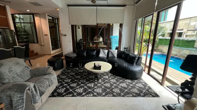 Rumah Banglo untuk Dijual di Bukit Tunku (Kenny Hills) (Kuala Lumpur) - Adi Zulkarnaen - Living Room - PropertyGuru.com.my