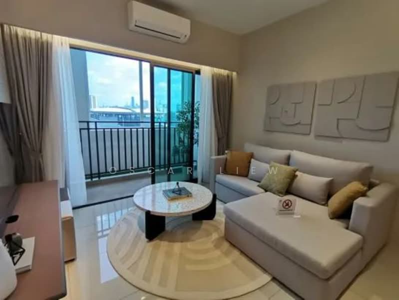 Servis Apartment untuk Dijual di Stonor 3 - Oscar Liew - Living Room - PropertyGuru.com.my