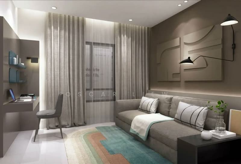 Servis Apartment untuk Dijual di Stonor 3 - Oscar Liew - Living Room - PropertyGuru.com.my