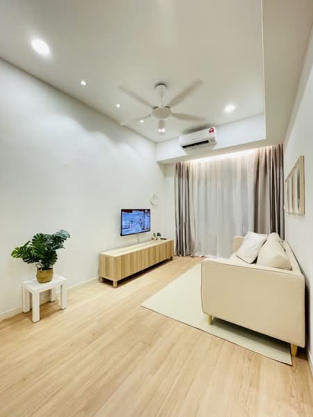 Servis Apartment untuk Disewa di Ooak Serviced Apartments @ Kiara 163 - Anthony Lim - Living Room - PropertyGuru.com.my