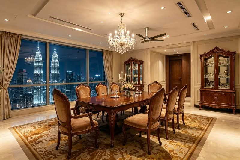 Bungalow for Sale in KLCC (KL City Centre) - KC Mook - Dining Room - PropertyGuru.com.my