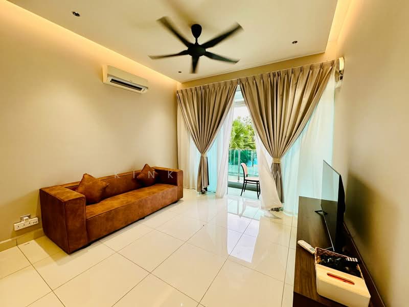Condominium for Rent at D'Suites Akasia Horizon @ Horizon Hills - Kinki Teow - Living Room - PropertyGuru.com.my