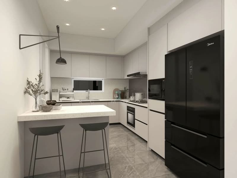 Servis Apartment untuk Dijual di M Aurora - KC Mook - Kitchen - PropertyGuru.com.my