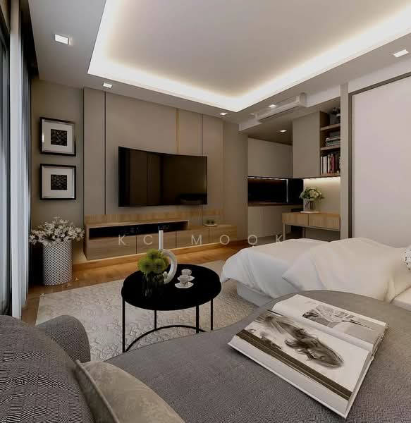 Servis Apartment untuk Dijual di M Aurora - KC Mook - Living Room - PropertyGuru.com.my