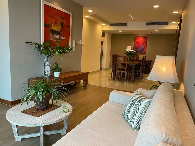 Service Residence for Sale at Solaris Dutamas - Coco Loh - Living Room - PropertyGuru.com.my
