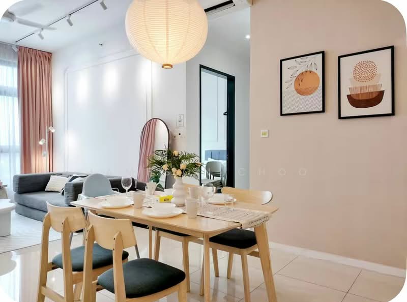 Servis Apartment untuk Dijual di Paradigm Residence - Jameson Choo - Living Room - PropertyGuru.com.my
