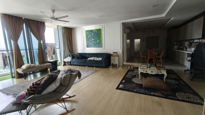 Kondominium untuk Disewa di Lakefront Residence - Rafizi Ramli - Living Room - PropertyGuru.com.my