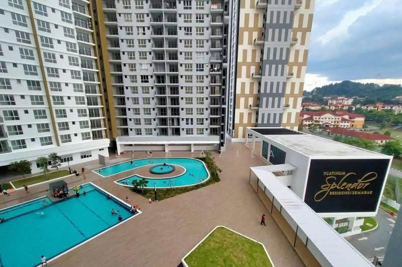 Condominium for Sale at Platinum Splendor Residence - Lisa Azila - Pool - PropertyGuru.com.my