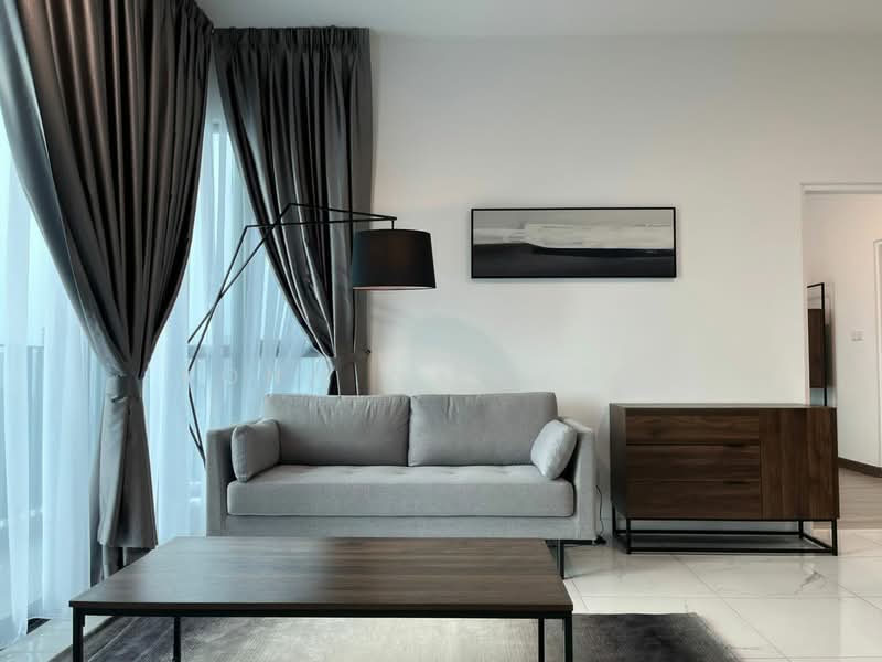 Service Residence for Rent at Cubic Botanical - Kong Wai Keat - Living Room - PropertyGuru.com.my