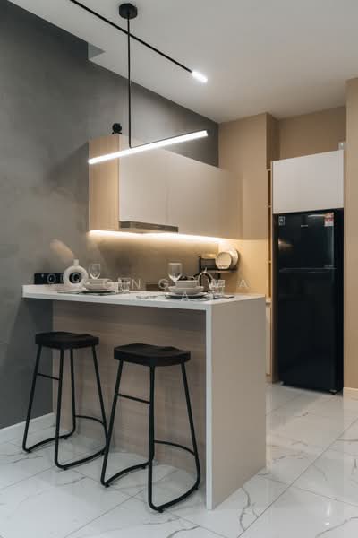 Service Residence for Rent at Cubic Botanical - Kong Wai Keat - Kitchen - PropertyGuru.com.my