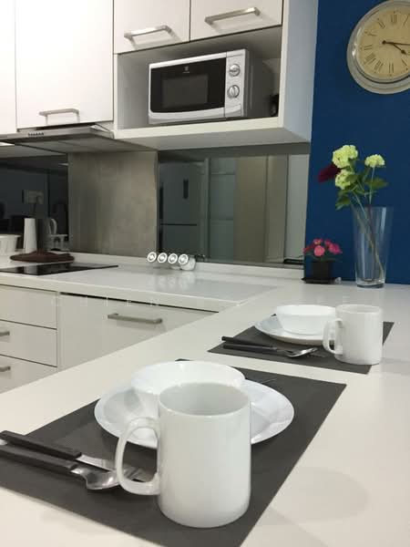 Servis Apartment untuk Disewa di Mercu Summer Suites - Chien Kok Lee - Kitchen - PropertyGuru.com.my