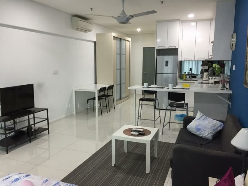 Servis Apartment untuk Disewa di Mercu Summer Suites - Chien Kok Lee - Living Room - PropertyGuru.com.my