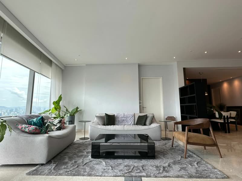 Servis Apartment untuk Dijual di Southpoint Residences - Maggie Chin - Living Room - PropertyGuru.com.my