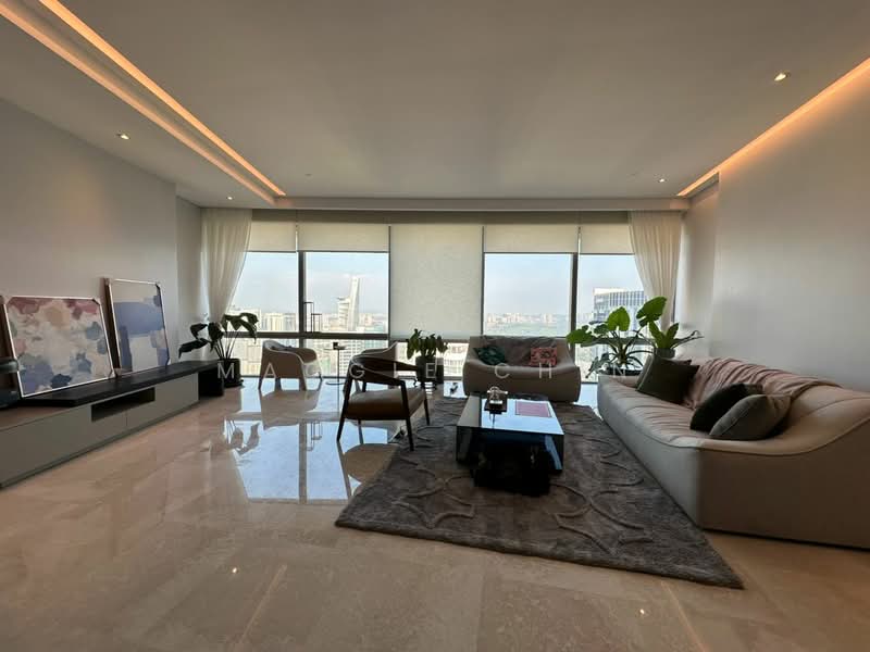 Servis Apartment untuk Dijual di Southpoint Residences - Maggie Chin - Living Room - PropertyGuru.com.my